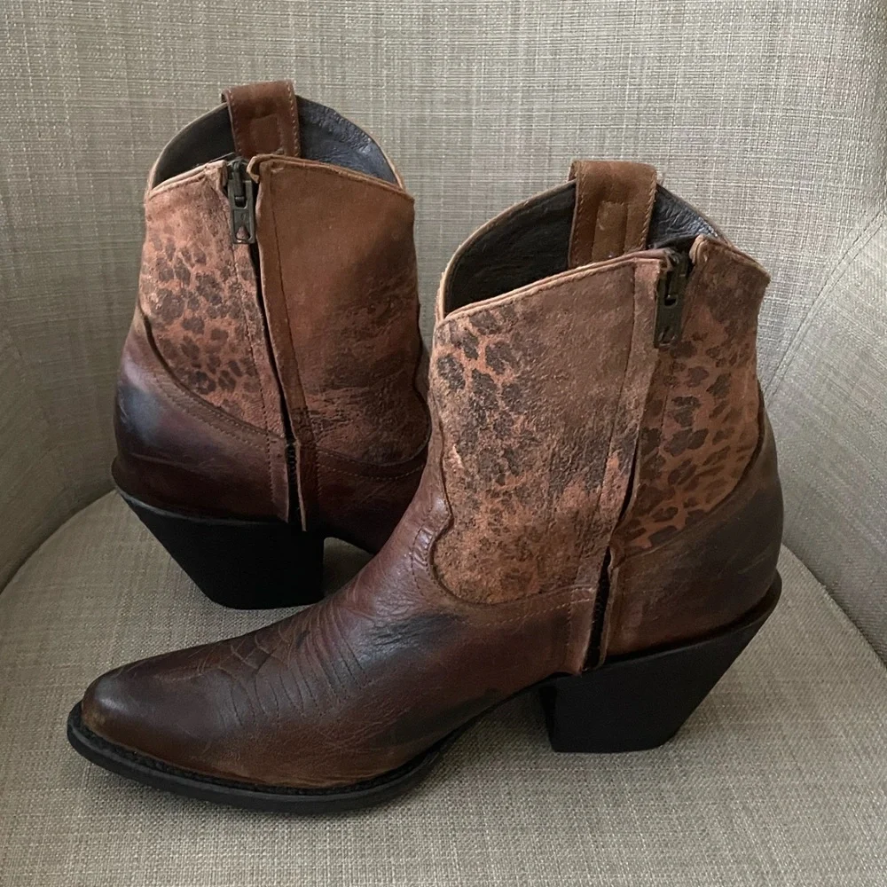 Old Gringo Corinna Leather Western Ankle Boot